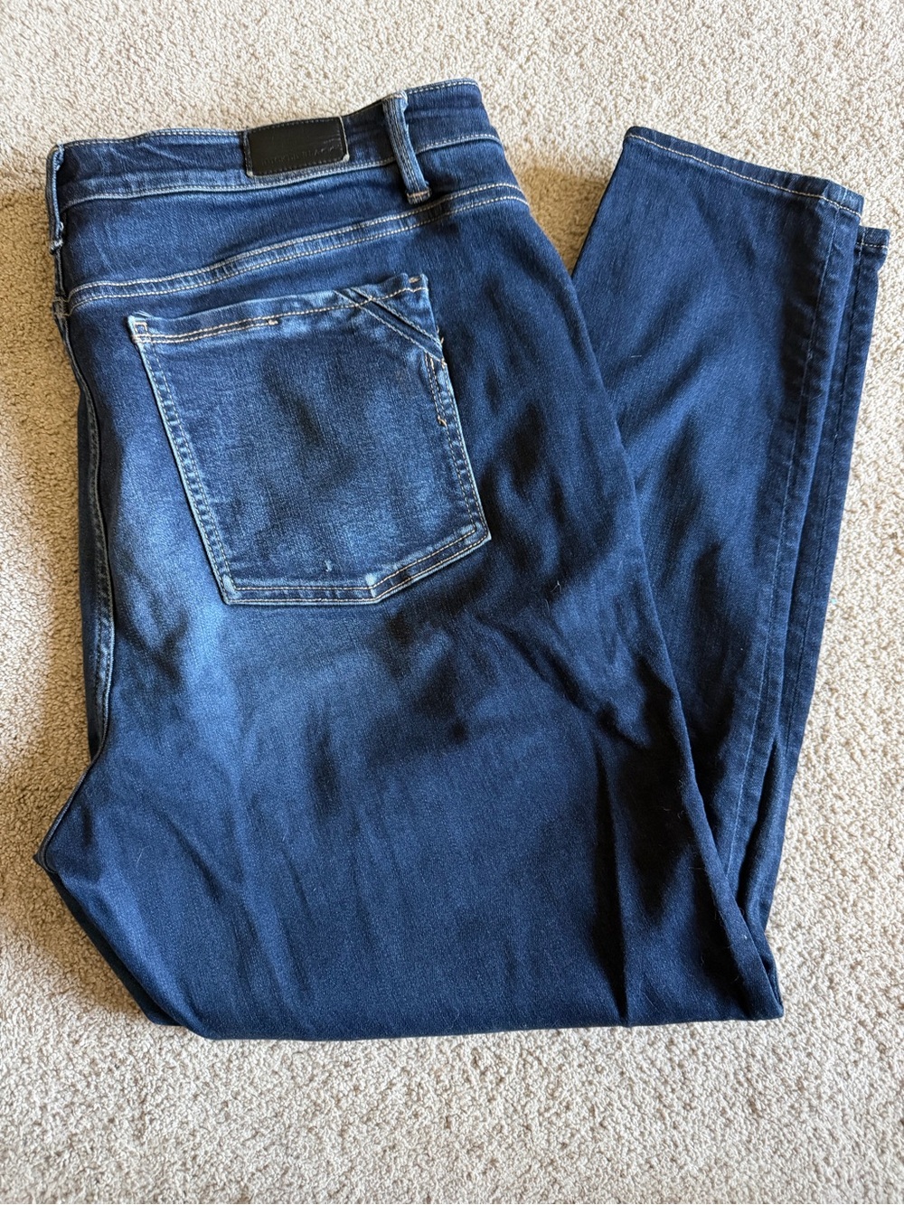 Buckle Black Fit No. 93 Women's Dark Blue Cropped Ankle Jeans